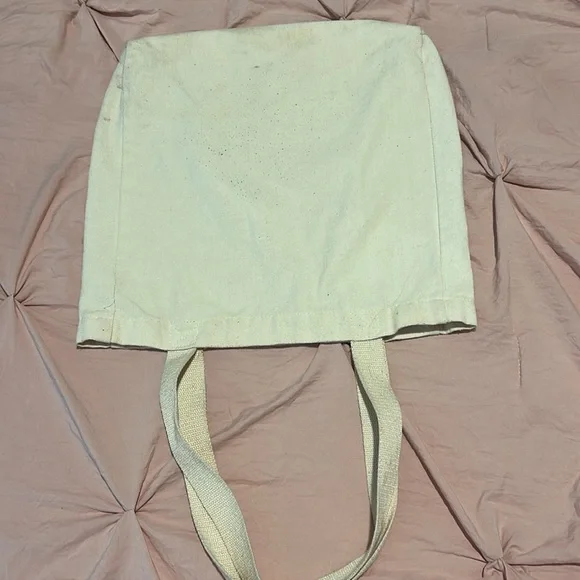 Canvas Tote Bag with Artistic Print - Picture 3 of 3